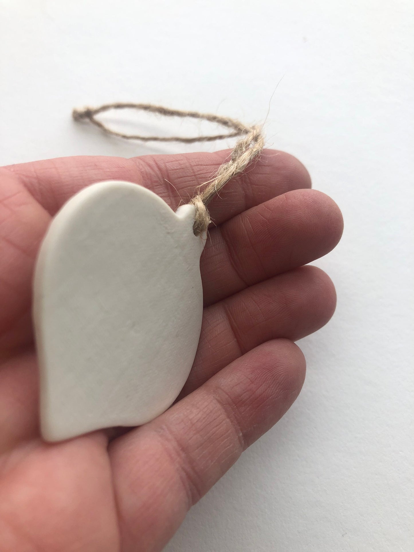 Mini White Christmas bauble