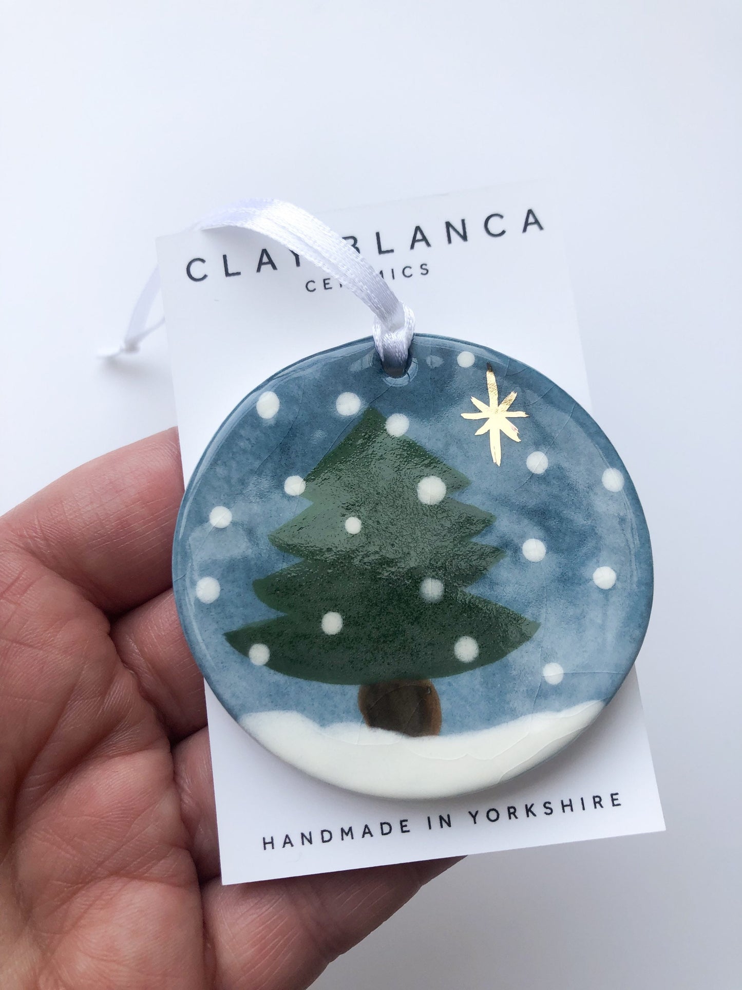 Holy Night Christmas ornament