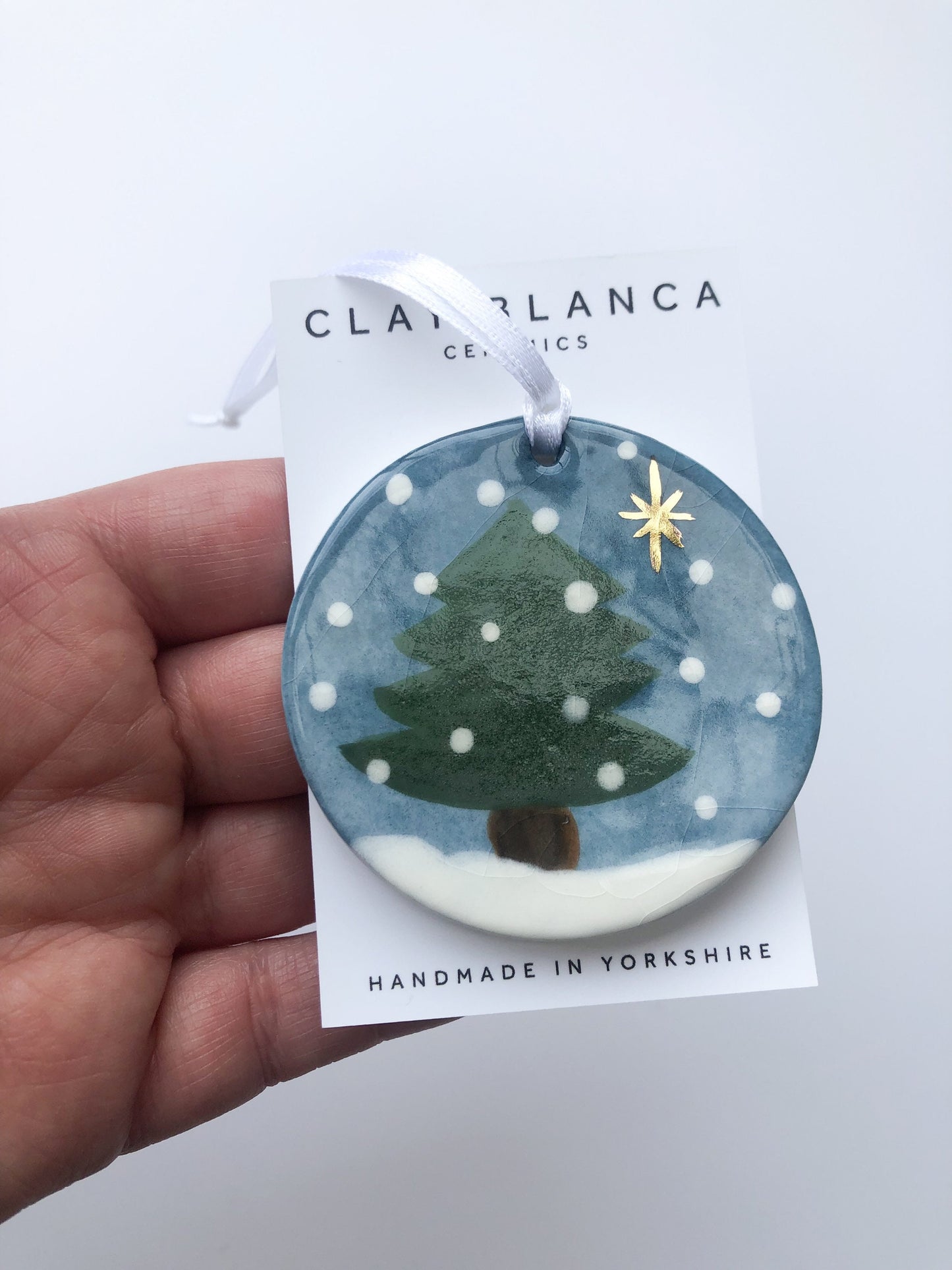 Holy Night Christmas ornament