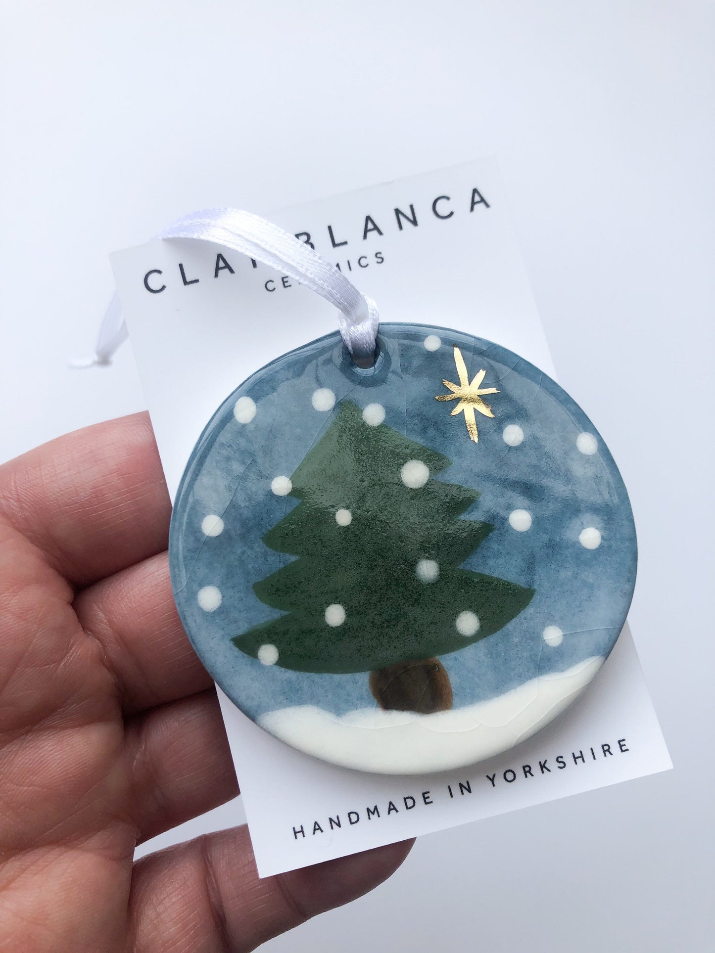 Holy Night Christmas ornament