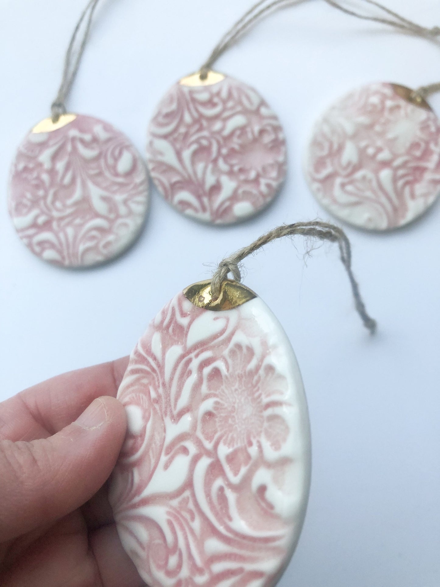 Easter Egg decoration - pink