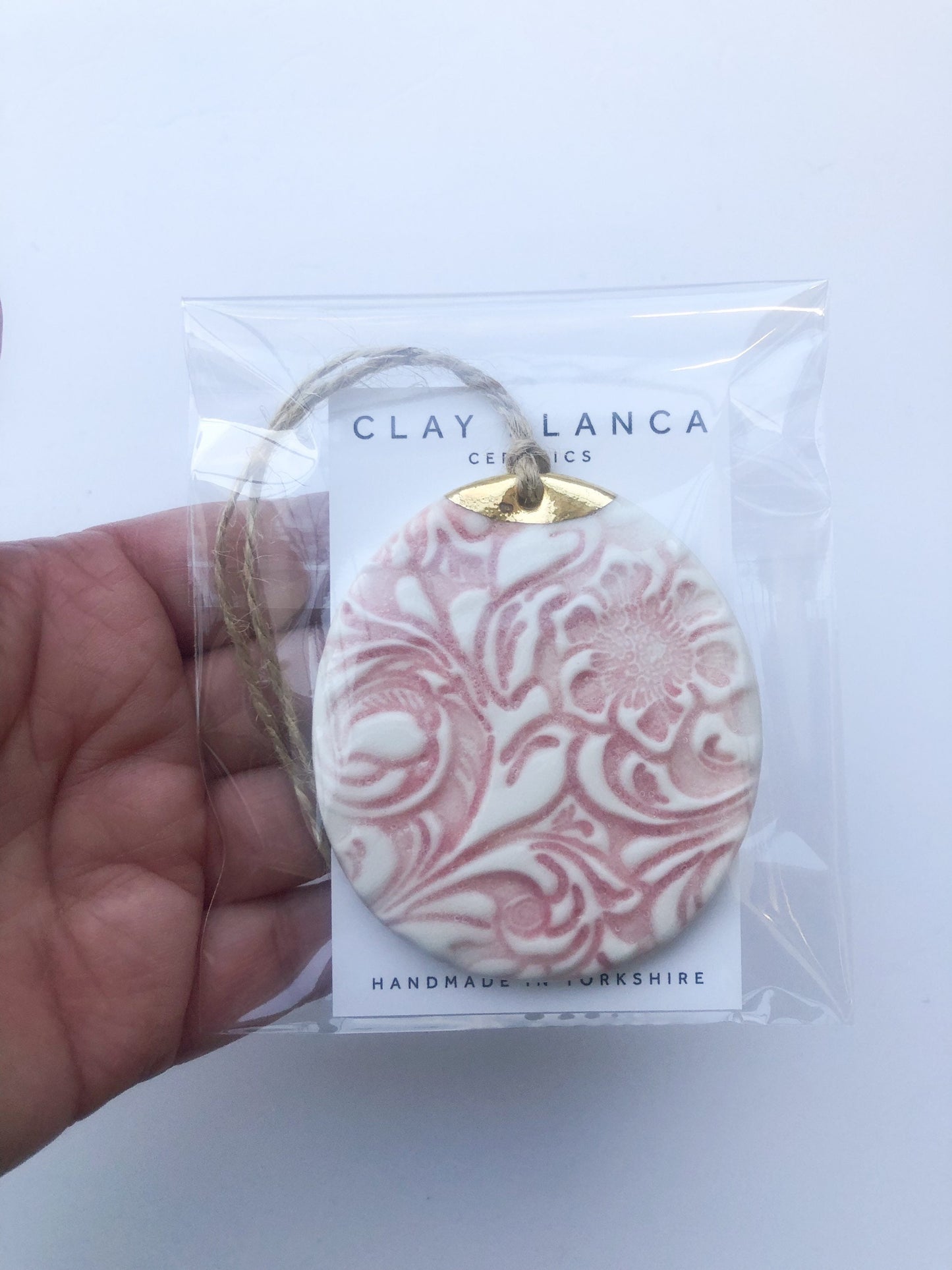 Easter Egg decoration - pink